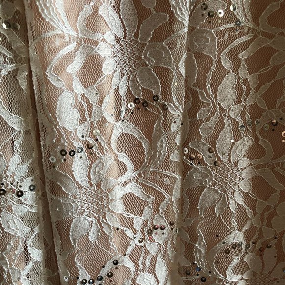 Nina Canacci Lacy Wedding Dress - Picture 9 of 13